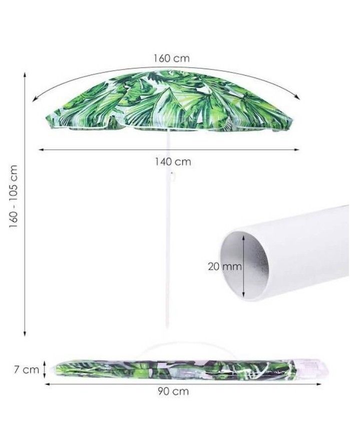 Пляжный зонт "Tropic"