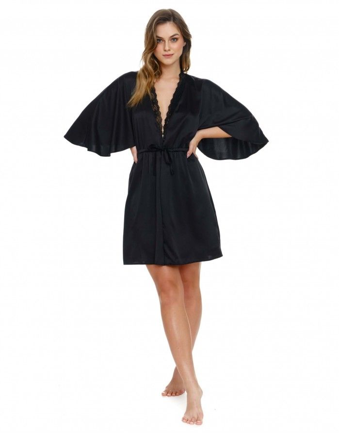Bathrobe "Nancy Black"