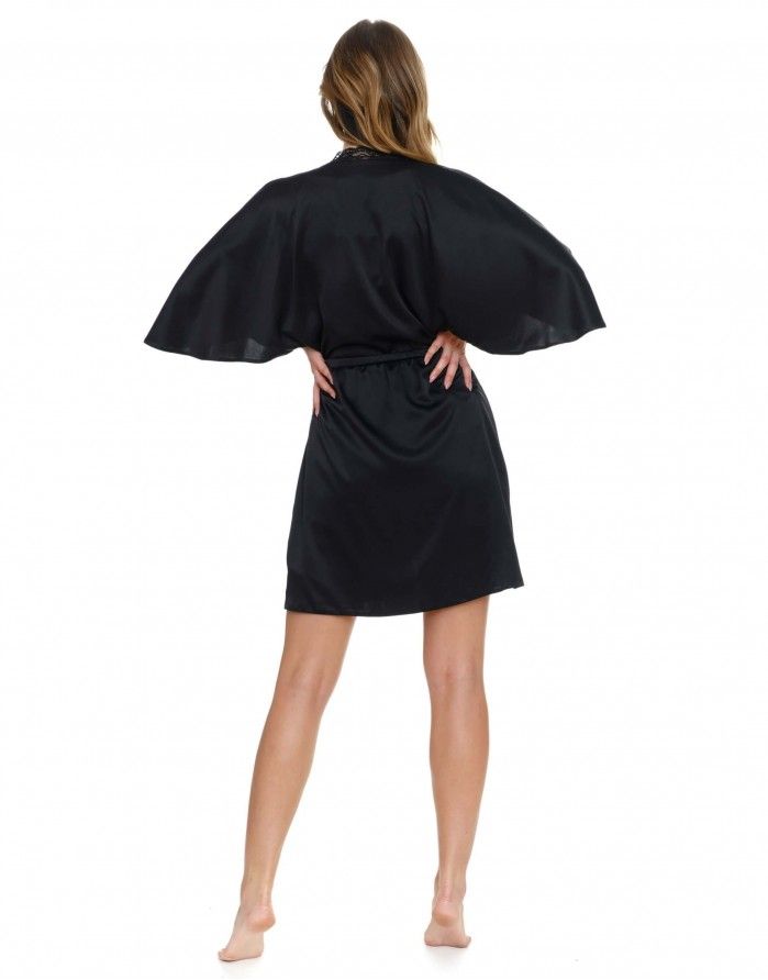 Bathrobe "Nancy Black"