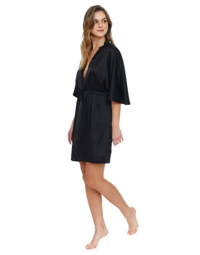 Bathrobe "Nancy Black"