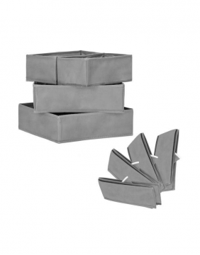 Folding drawer organisation set "Grey"