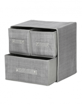 Wardrobe storage box "Grey"