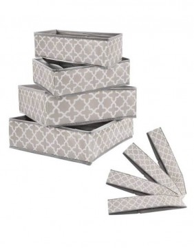 Folding drawer organisation set "Rombi"