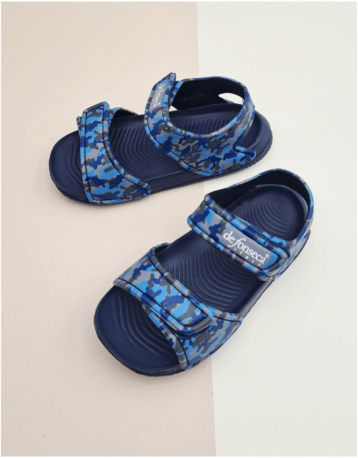 Children's Slippers "Lipari" Camouflage