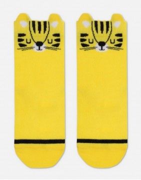 Children's socks "Yellow Tiger"