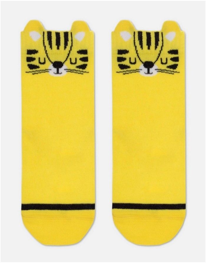 Children's socks "Yellow Tiger"