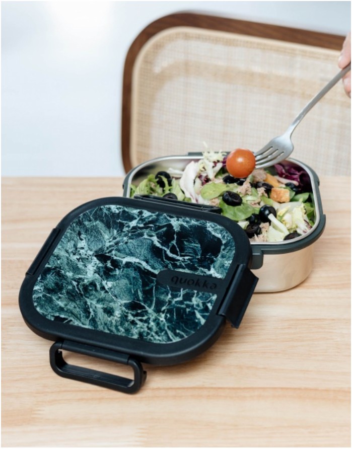 Pusdienu kaste Black Marble