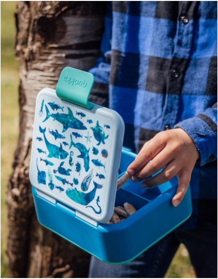 Lunch box "Blue Sea Animals"