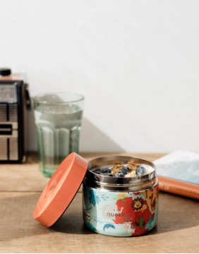 Thermo food jar "Mini zoo", 369 ml