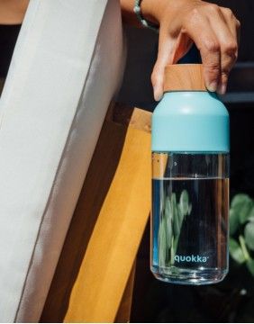 Dzērienu pudele "Turquoise Sea", 570 ml