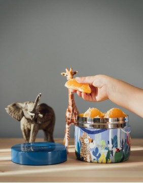 Thermo food jar "Mini Jungle", 369 ml
