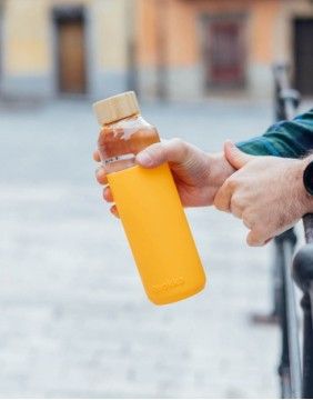Stikla Dzērienu pudele "Sunny", 660 ml