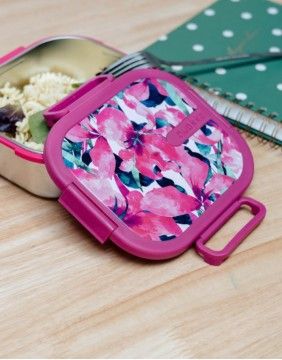Lunch box "Pink Bloom"
