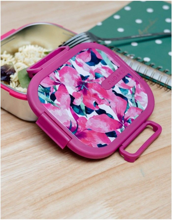 Pusdienu kaste "Pink Bloom"