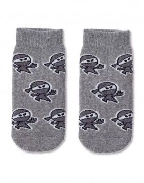 Children's socks "Ninja Grey"