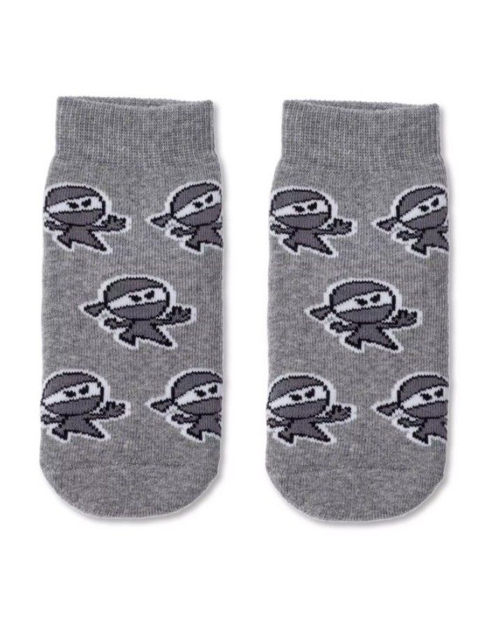 Children's socks "Ninja Grey"