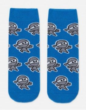 Children's socks "Ninja Blue"