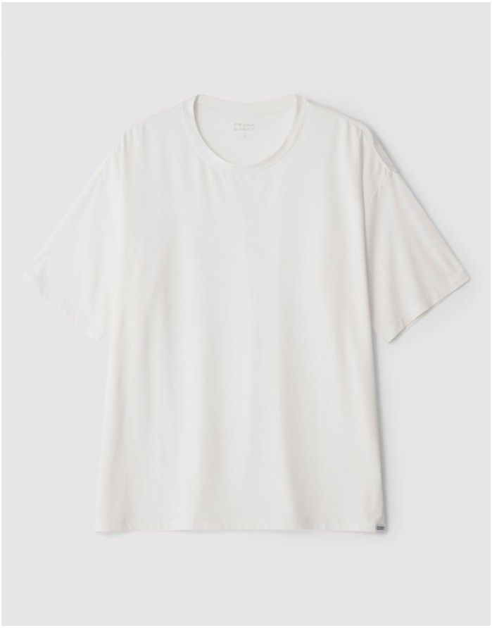 T-krekls "Bamboo Oversize White"
