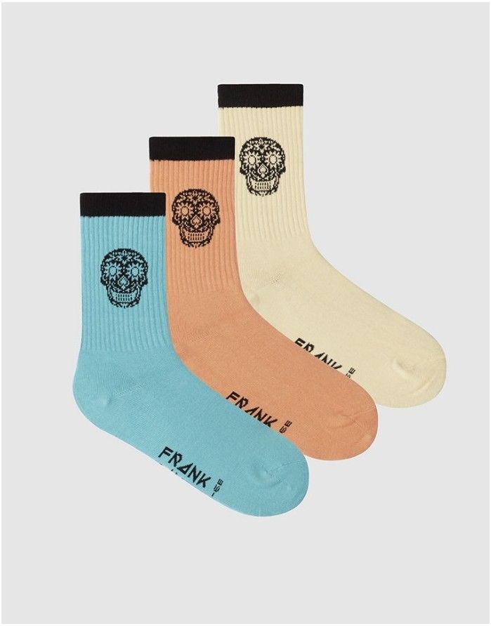 Unisex socks "Dream Of Skulls" 3 pcs