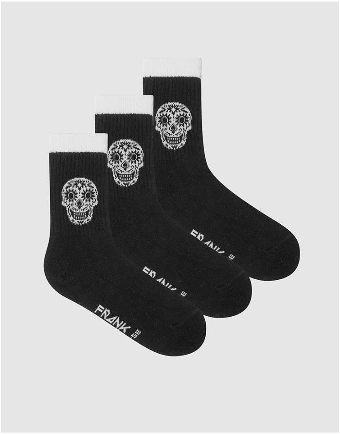 Unisex zeķes "Dream Of Skulls Black" 3 gab