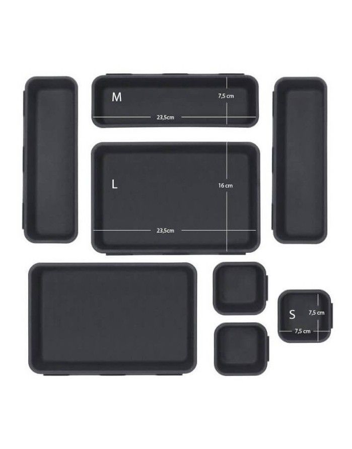 Drawer organizer "Dela White"