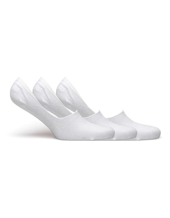 Men's Socks "Bamboo Invisible White" 3 pcs