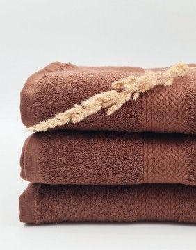 Medvilninis Rankšluostis "Brown Cotton"