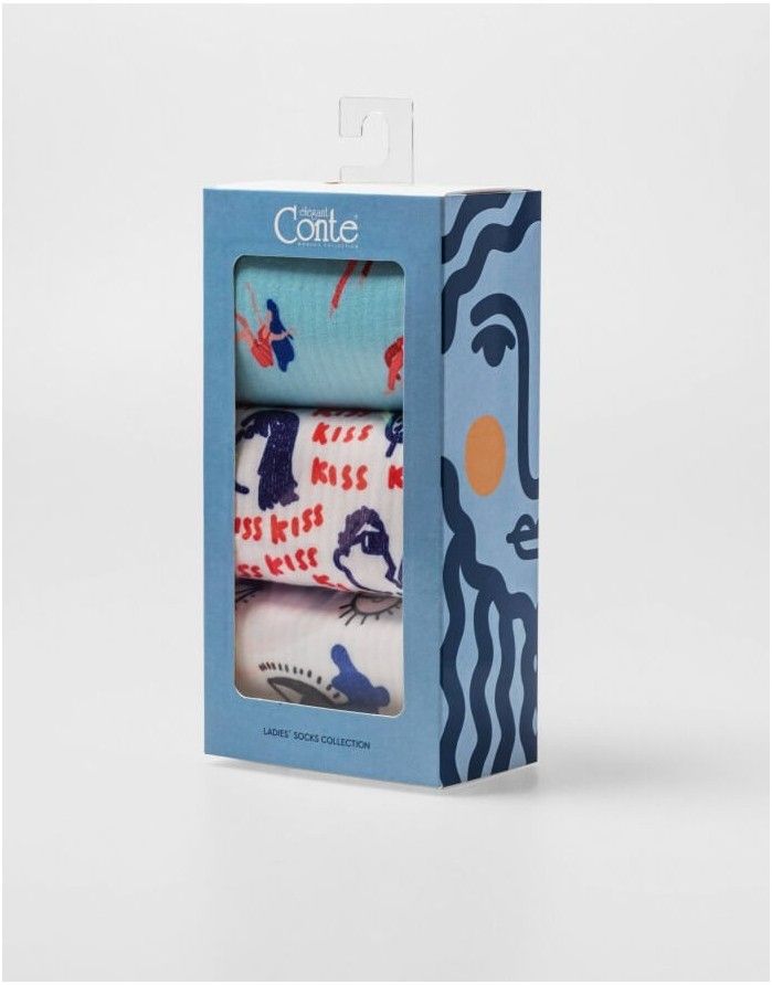 Socks Gift set for HER "Dance When We Kiss"