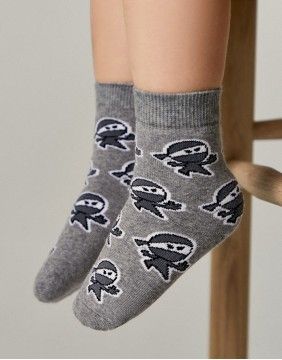 Детские носки "Ninja Grey"
