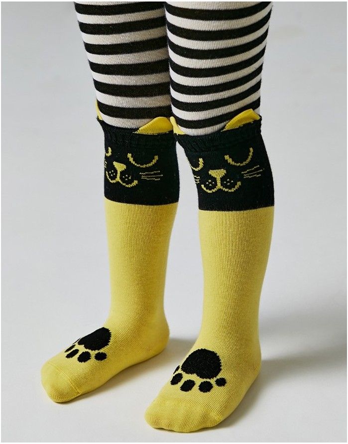 Vaikiškos pėdkelnės  "Yellow Cat"