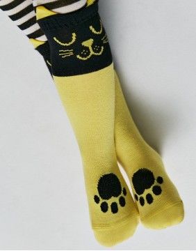 Vaikiškos pėdkelnės  "Yellow Cat"