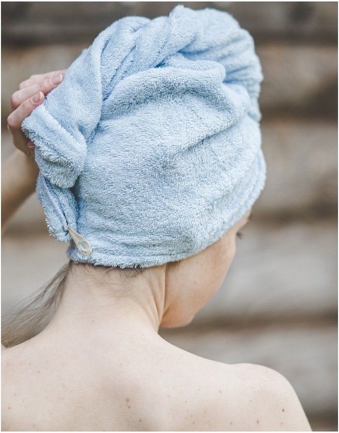 Cotton Towel - Hood "Sky"