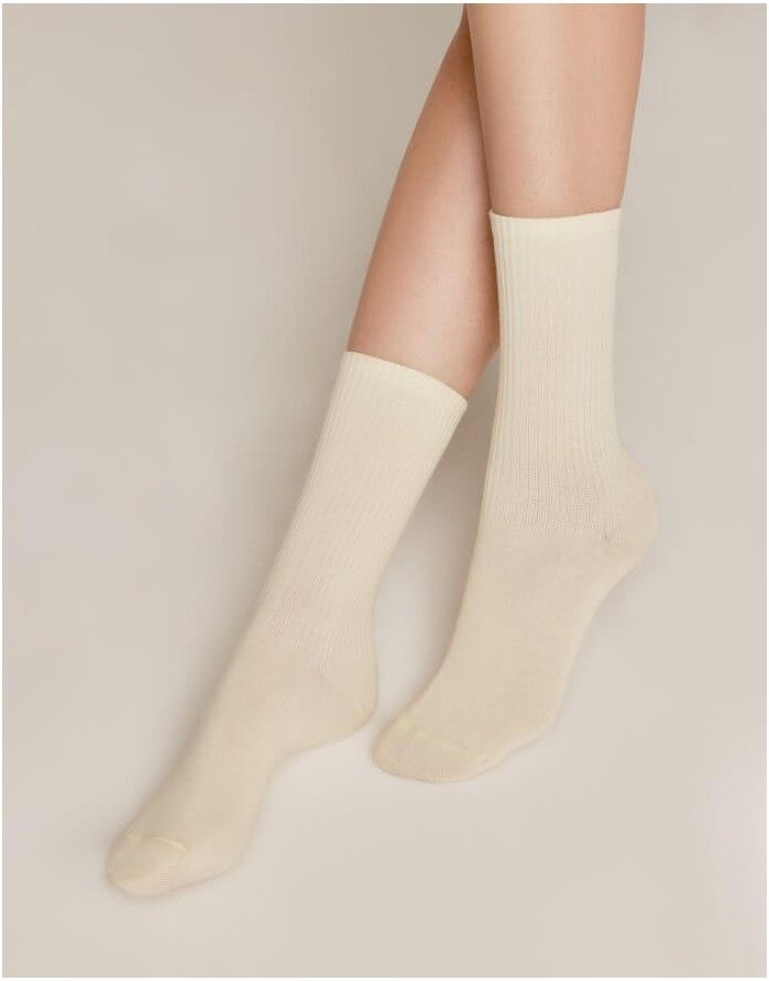 Sieviešu zeķes "Comfy Creme"