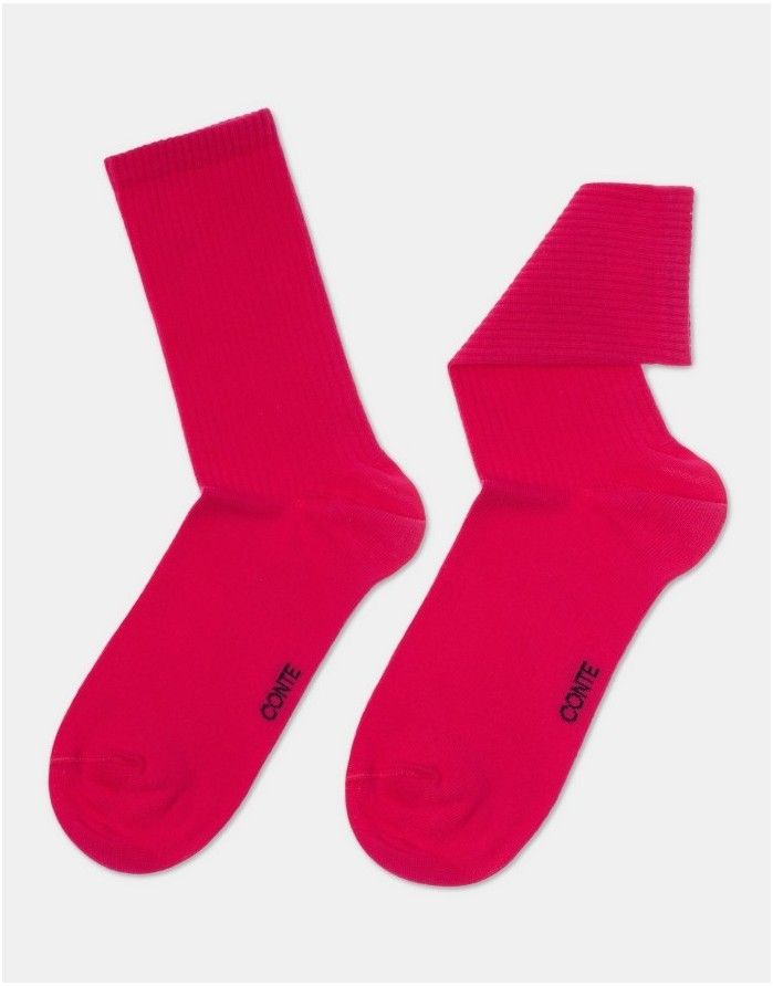 Sieviešu zeķes "Comfy Crazy Pink"