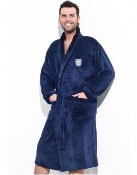 Bathrobe "Borys Navy" L&L - 1
