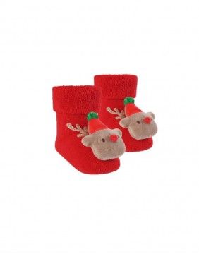 Children's socks "Baby Elf Red"