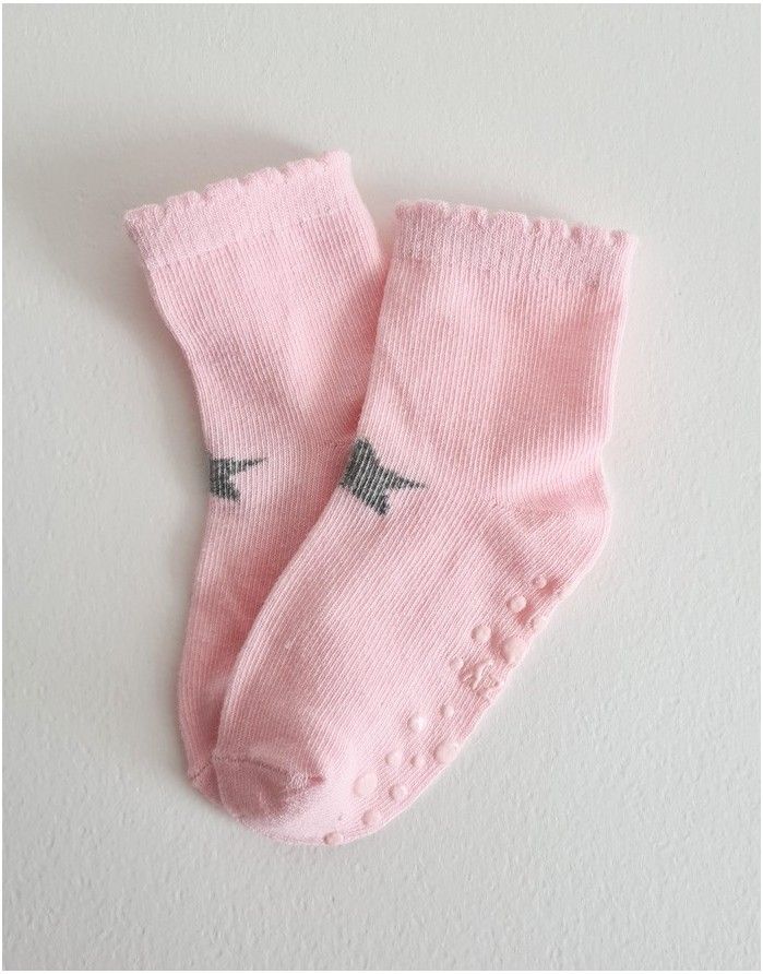 Bērnu zeķes "Pink Starlet"