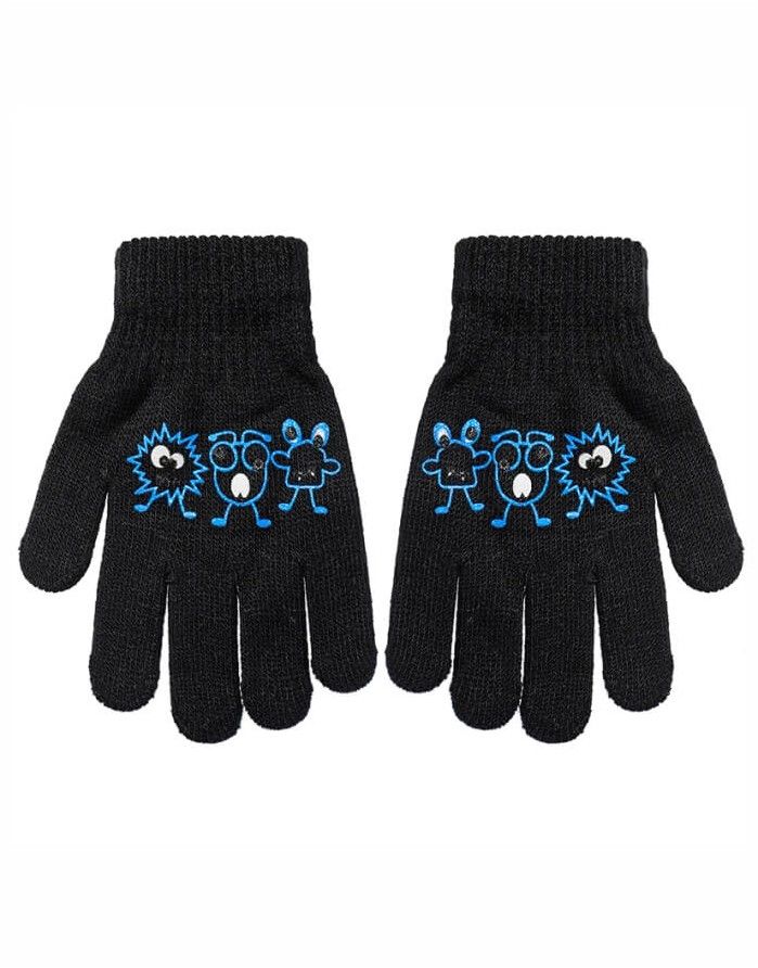 Gloves "Little Monster Black" BE SNAZZY - 1