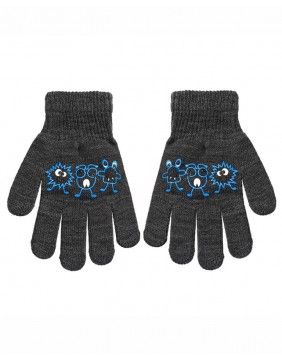 Gloves "Little Monster Dark Grey" BE SNAZZY - 1