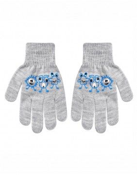 Gloves "Little Monster Grey" BE SNAZZY - 1
