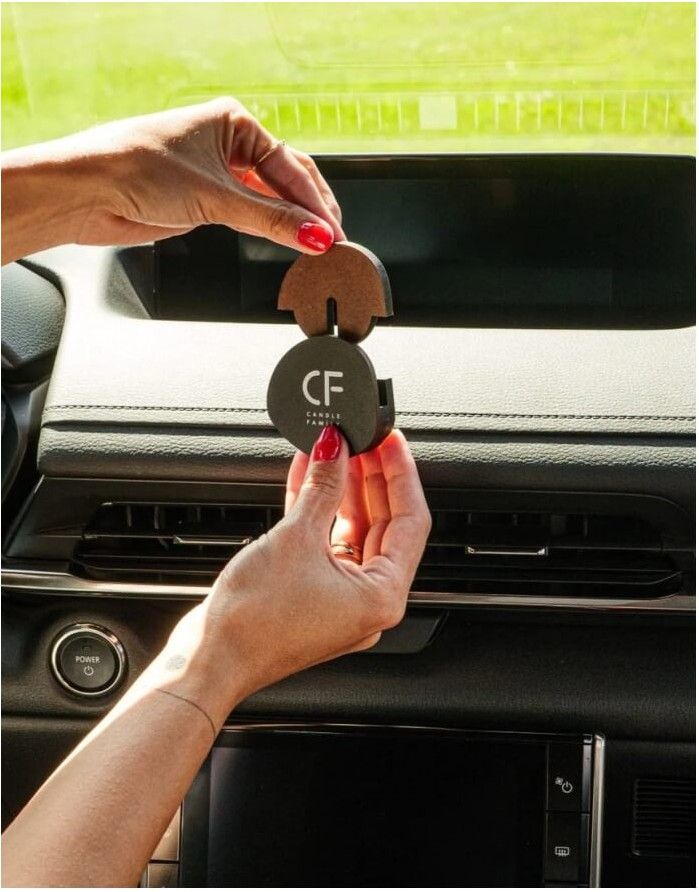 Car perfume refill "Oval Precious" CANDLE FAMILY - 1