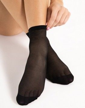 Women's socks "Anna Black" 20 Den FIORE - 2