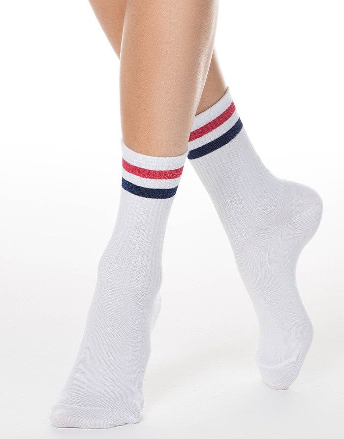 Socks Gift set for HER "Stripes" CONTE - 1