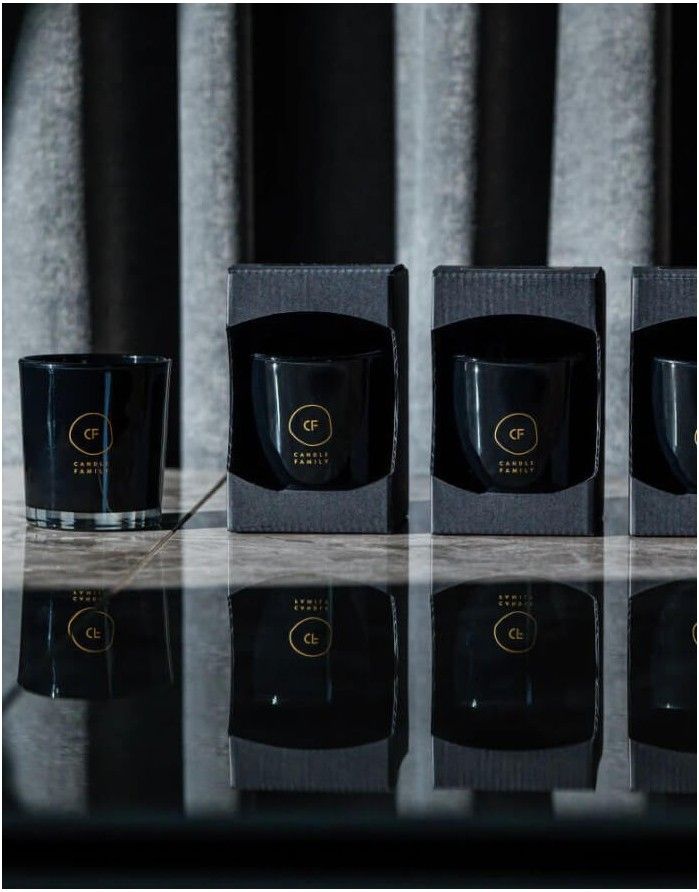 Soy wax candle "Velvet" CANDLE FAMILY - 1