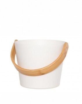 Sauna bucket "Aluminum White" RENTO - 2