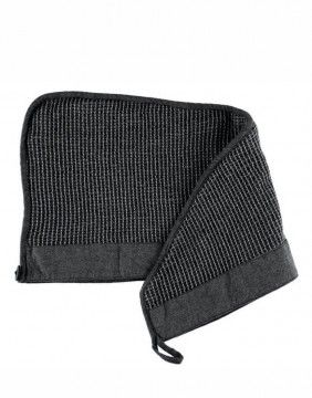 Полотенце с капюшоном из хлопка "Abi Grey" RENTO - 2