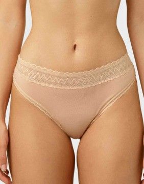 Menstrual panties Lace Bikini Yin Yang Nude GENTLE DAY - 2