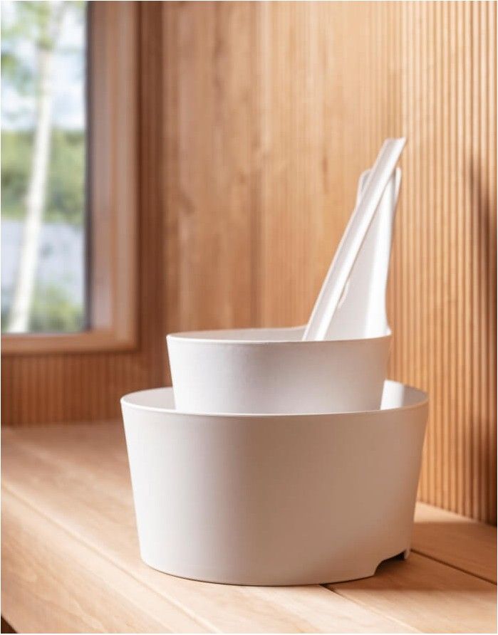 Ведро для сауны "Eco White" RENTO - 3