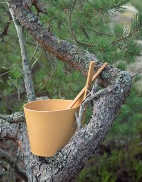 Ведро для сауны "Eco Mustard" RENTO - 2
