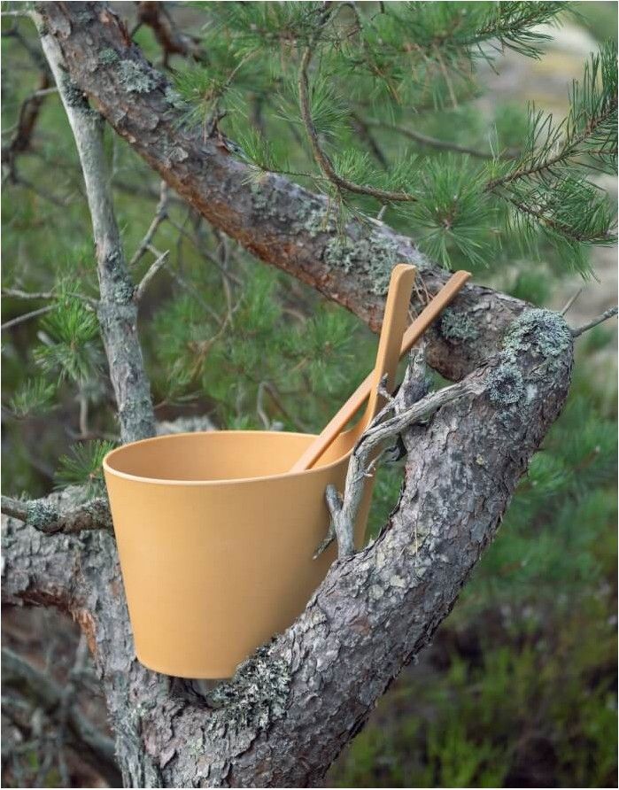 Sauna bucket "Eco Mustard" RENTO - 2